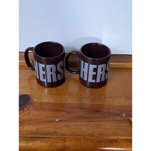 Set of 2 Hershey's 12 oz Coffee/ Hot Chocolate Mugs. Lot Of 2